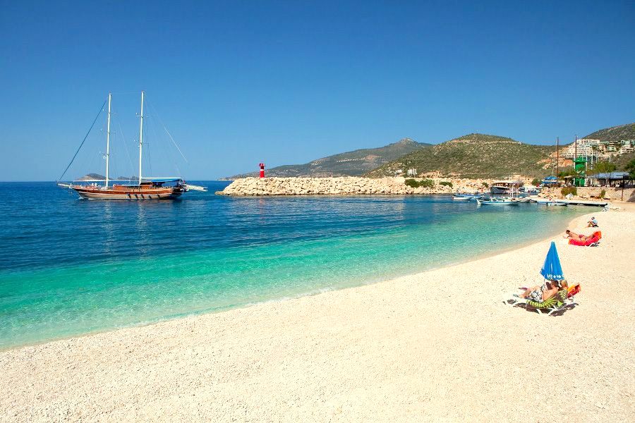 Kalkan harbor view