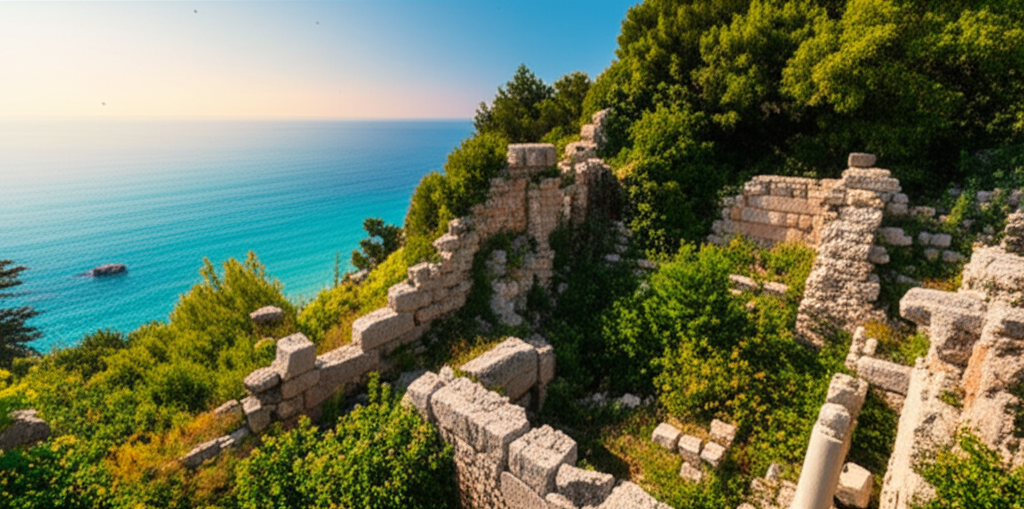 Ancient Olympos ruins